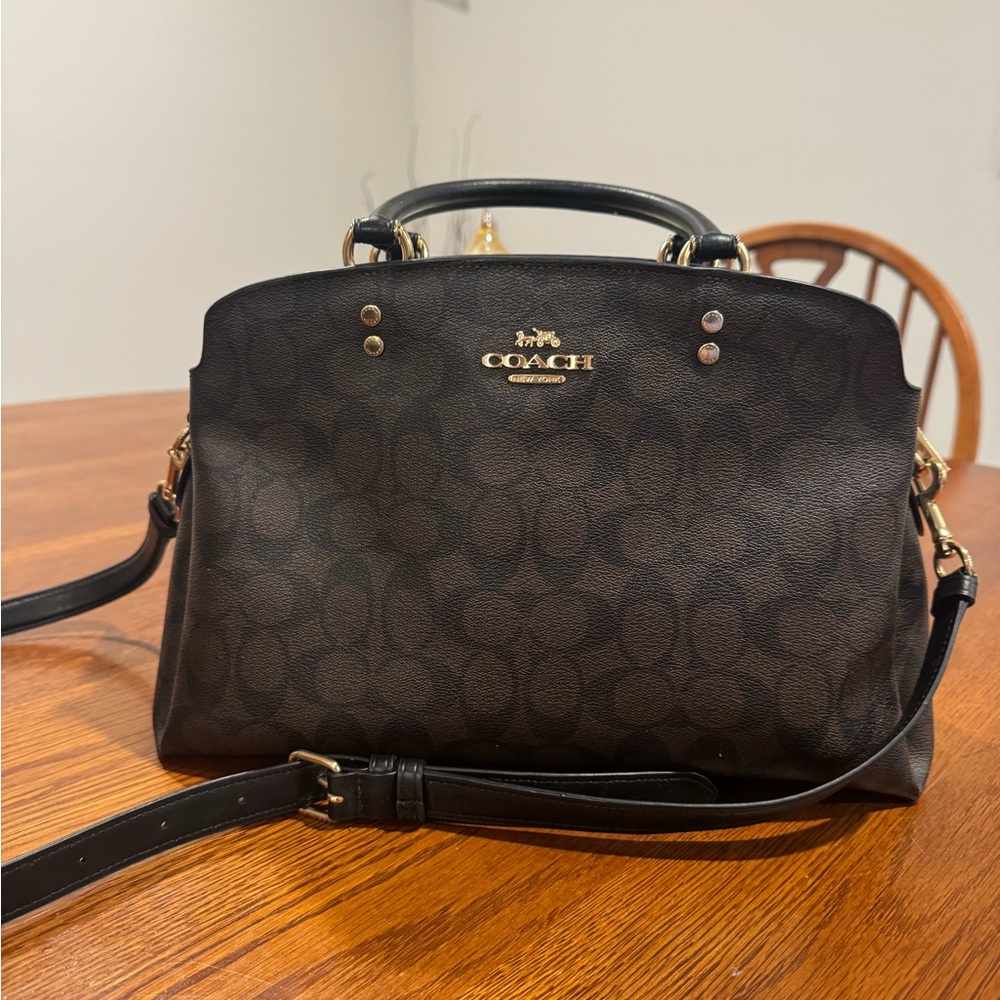 Coach Brown Lilly Carryall